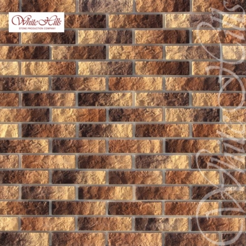 Плитка Алтен брик  (коричнево-медный) White Hills цемент 220*55мм