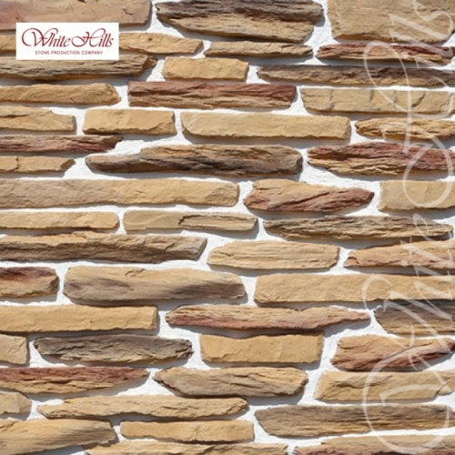Плитка Айгер  (оранжевый) White Hills цемент (110-625)*(17-110)мм