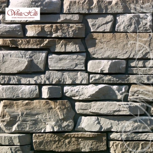 Плитка Тевиот (серый) White Hills цемент (100-580)*(40-250)мм