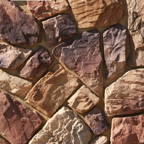 Плитка Рока 610-40 (коричневый) White Hills цемент (45-550)*(105-300)мм