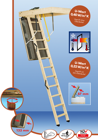 MINKA POLAR TOP Термоизоляционная чердачная лестница