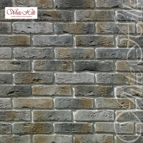 Плитка Лондон брик  (серый) White Hills цемент 235*65мм