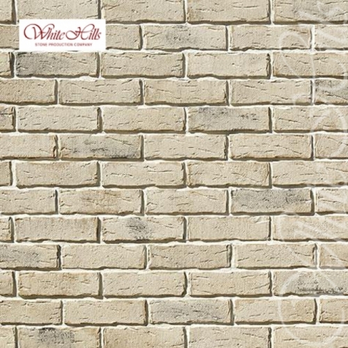 Плитка Сити брик 379-10 (молочный) White Hills цемент 240*70мм