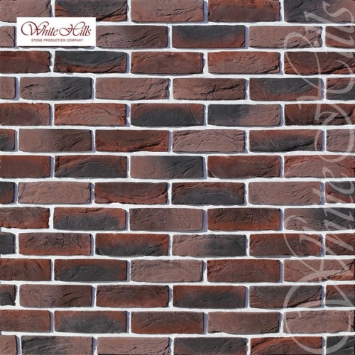 Плитка Торн брик 326-40 (темно-коричневый) White Hills цемент 212*65мм