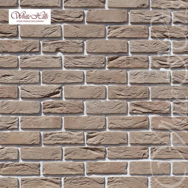 Плитка Торн брик 326-10 (молочный) White Hills цемент 212*65мм