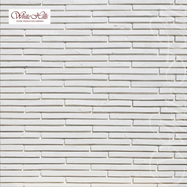 Плитка Реген брик 690-00 (белый) White Hills цемент (505-515)*40мм