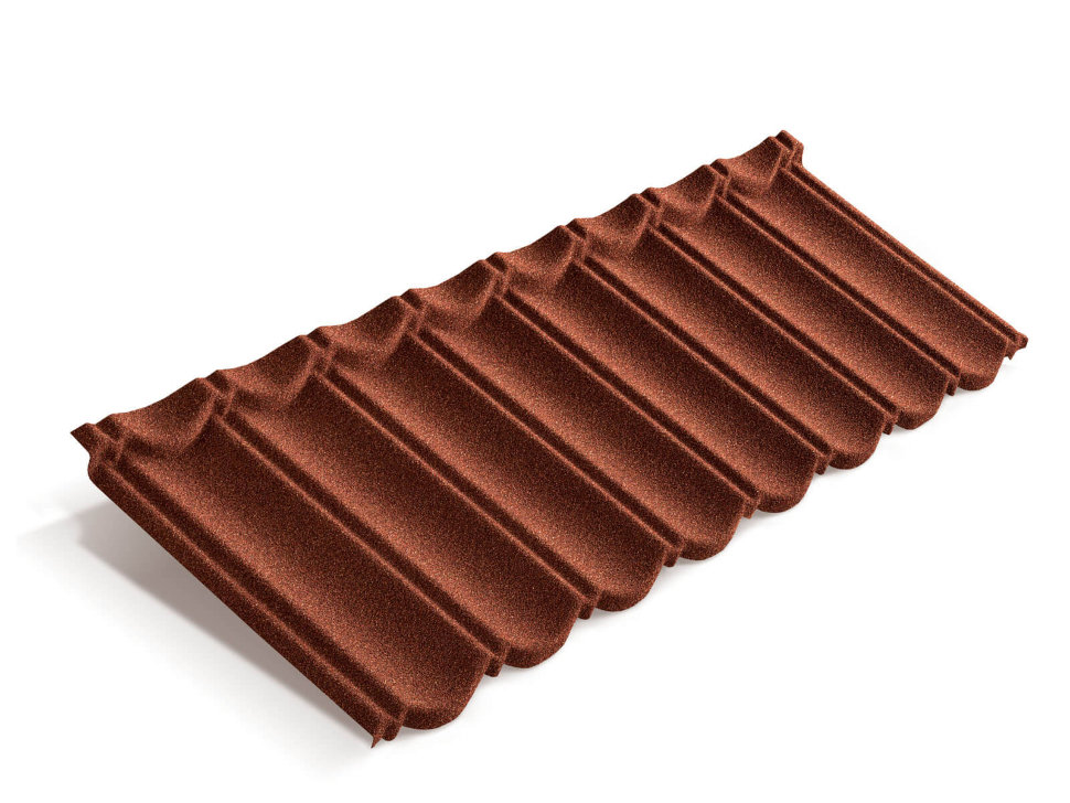 Композитная черепица Metrotile MetroBond Скарлет
