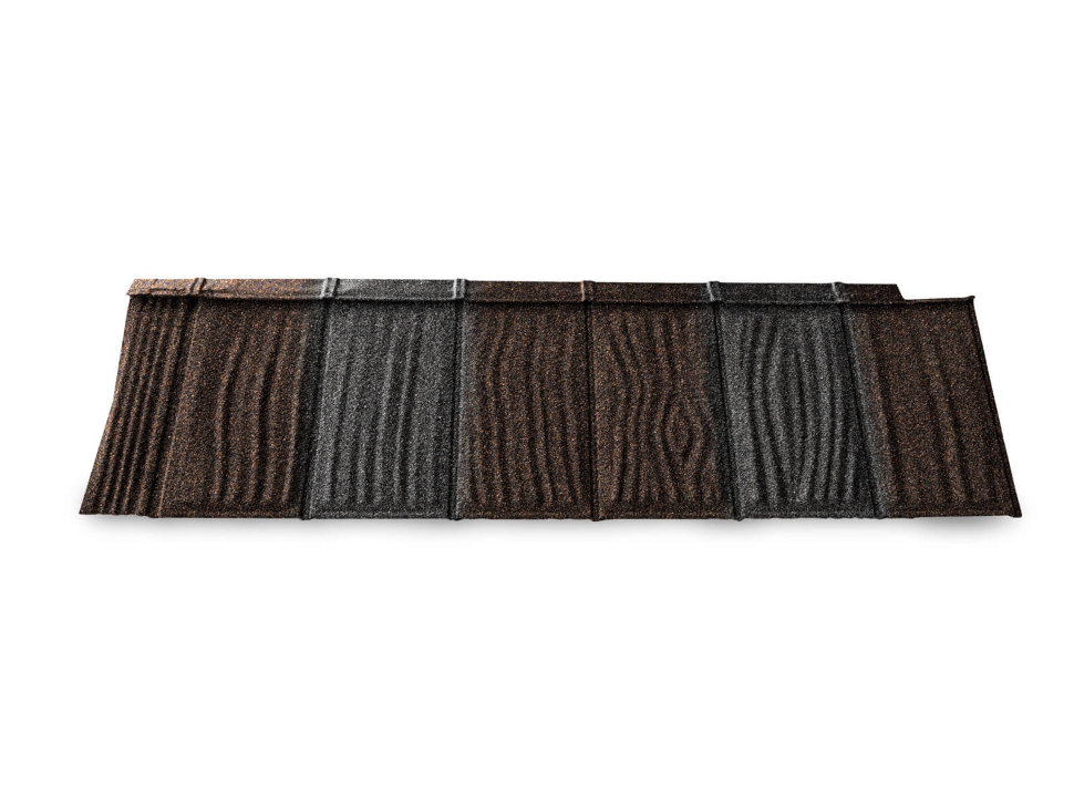Композитная черепица Metrotile iShake Кофейно-серый