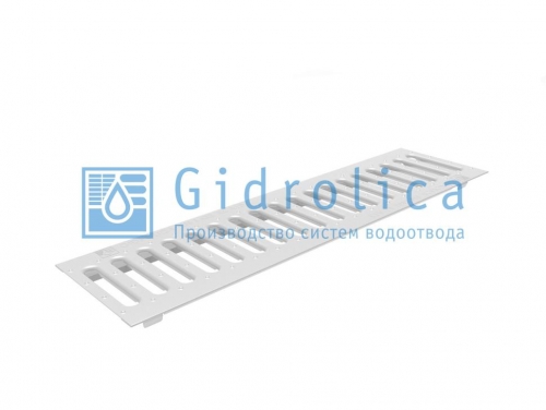 Решетка водоприемная Gidrolica для лотков DN100 длина 0,5 м