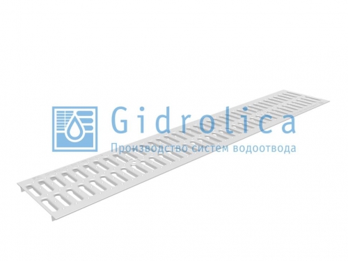 Решетка водоприемная Gidrolica Standart DN150 штампованная стальная