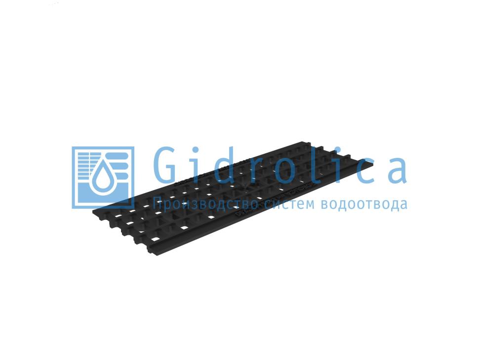 Решетка водоприемная Gidrolica Standart DN150 ячеистая чугунная