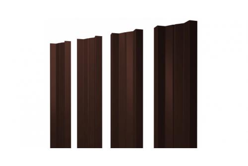 Штакетник GrandLine M-образный Полиэстер матовый - double