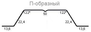 Штакетник GrandLine П/М-образный Фигурный PurLite Мatt