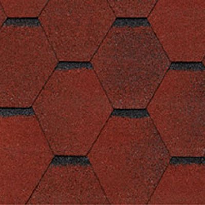 Черепица Тегола Top Shingle Смальто Красный