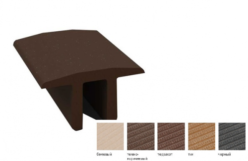 Заглушка Savewood Padus Темно-коричневый, 4м