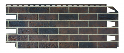 Фасадная панель VOX Solid Brick York - кирпич коричневый