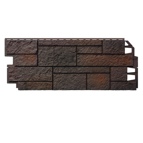 Фасадная панель Solid Sandstone Dark Brown - Темно-коричневый