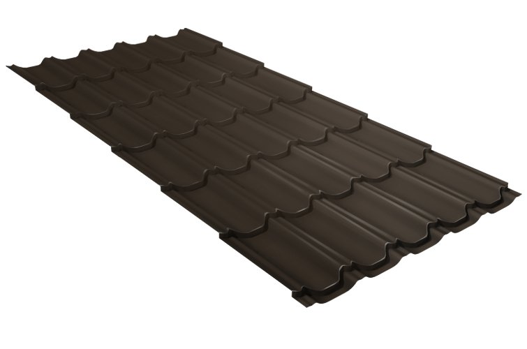 Металлочерепица Grand Line Kvinta plus Rooftop Matte