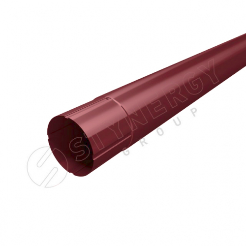 Труба 1м Stynergy 90мм Полиэстер RAL 3005 (вишневый)
